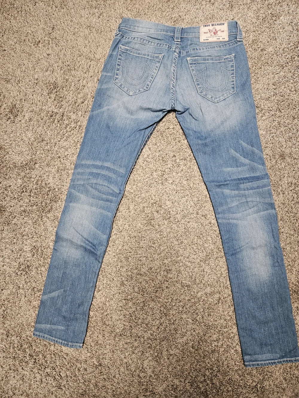 Men's True Religion Light Blue Slim Jeans